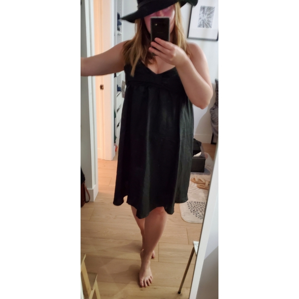Volcom empire waist bow dress